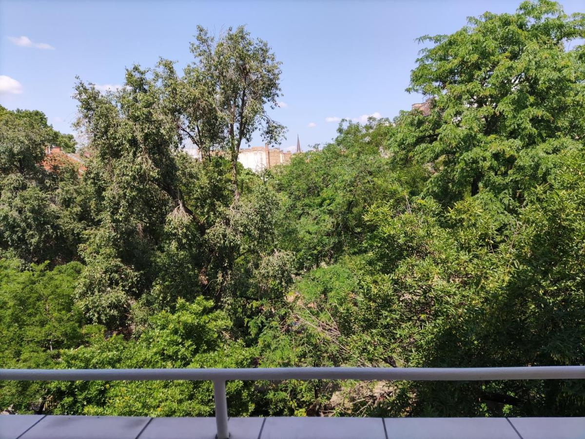 Park View, Close To River, Ac, Bauhaus Vibe, 2 Balconies Boedapest Buitenkant foto